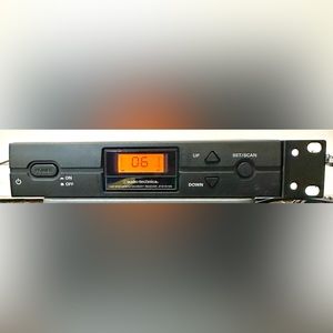 Audio-Technica ATW-R2100 UHF Synthesized Diversity Pro Wireless Receiver ONLY!!!
